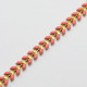 Rosa Chevron Armband