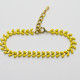 Gelbes Chevron Armband