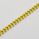 Gelbes Chevron Armband