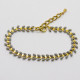 Graues Chevron Armband
